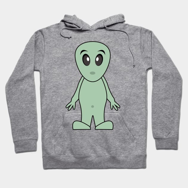 My Alien friends Hoodie by Manafff